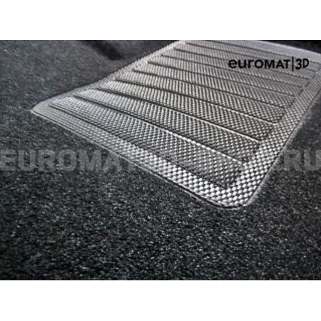 Текстильные 3D коврики Euromat3D Business в салон для Lada Granta (2014-) № EMC3D-005310