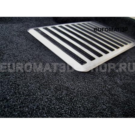 Текстильные 5D коврики с высоким бортом Euromat3D в салон для Toyota Land Cruiser 200 (2007-2012) № EM5D-005118